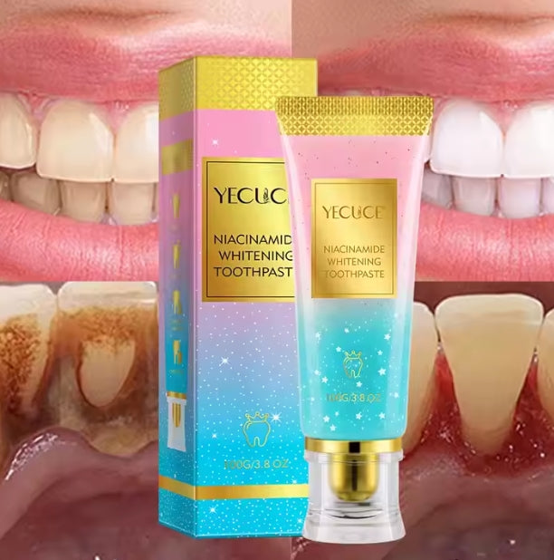 YECUCE Dentifrice – Soin Blanchissant Premium au Niacinamide